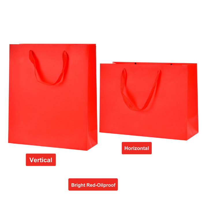 Gift Bags with Handles Cardboard Paper Bags Bulk for Baby Shower, Birthday, Wedding, Party Favors