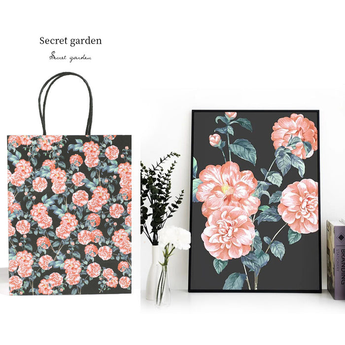 250pcs/pack Kraft Paper Bags for Carrying Milk Tea - Customize Your Takeaway Bags, Coffee Bags, Etc., Paper Shopping Bags, Party Bags, Gift Bags