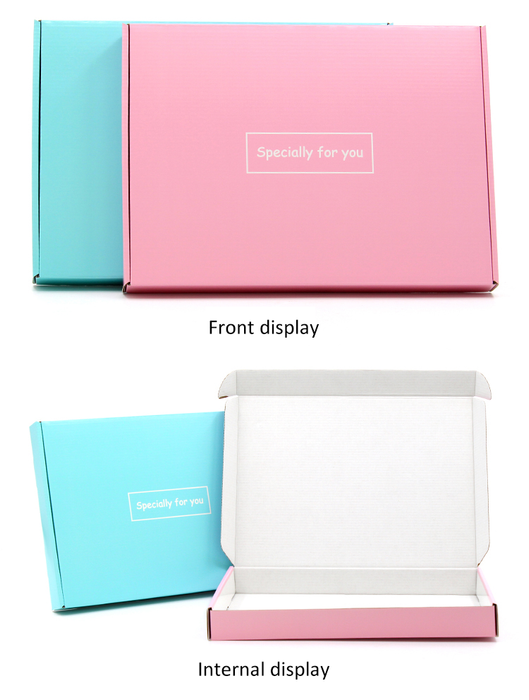 Dreamy Style Gift Wrapping Boxes, Mailer box Gifts Shipping Boxes, Cool Corrugated Cardboard Gift Mailer for Present, Wife, Birthday, Wedding, Party Favor, Anniversary