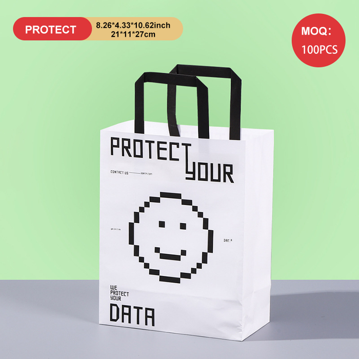 250pcs/pack Kraft Paper Bags for Carrying Milk Tea - Customize Your Takeaway Bags, Coffee Bags, Etc., Paper Shopping Bags, Party Bags, Gift Bags