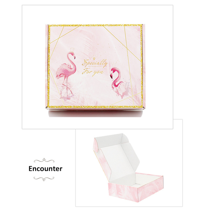 Dreamy Style Gift Wrapping Boxes, Mailer box Gifts Shipping Boxes, Cool Corrugated Cardboard Gift Mailer for Present, Wife, Birthday, Wedding, Party Favor, Anniversary