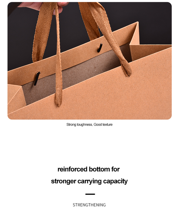 Gift Bags with Handles Cardboard Paper Bags Bulk for Baby Shower, Birthday, Wedding, Party Favors