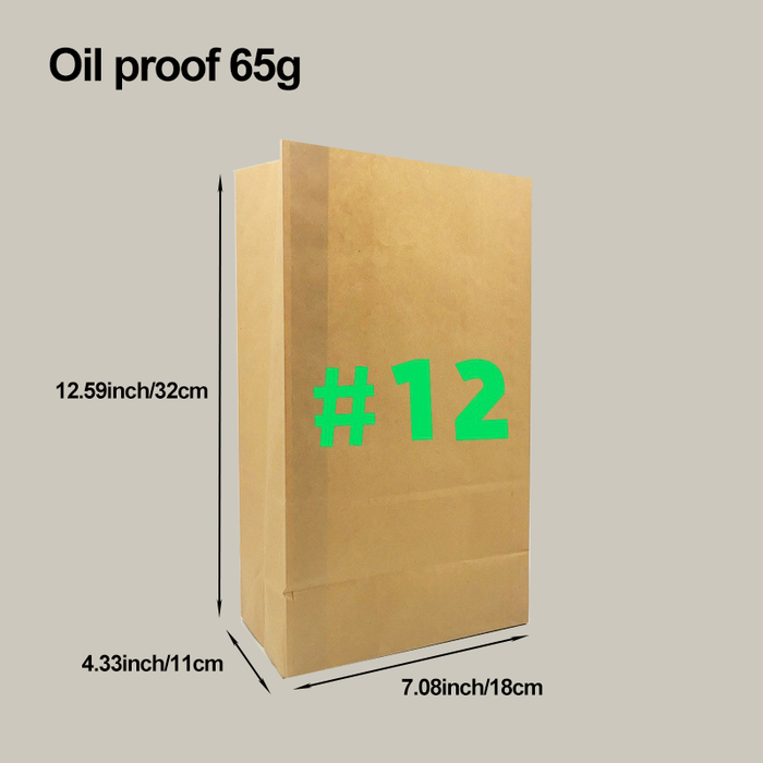 100pcs/50pcs/pack Kraft Paper Bag, Brown Paper Lunch Bags -Disposable Kraft Paper SOS Sack for Lunch Bags, Bread Bags, Sandwich Bags, Treat & Snack Bag, Deli, Bakery Use