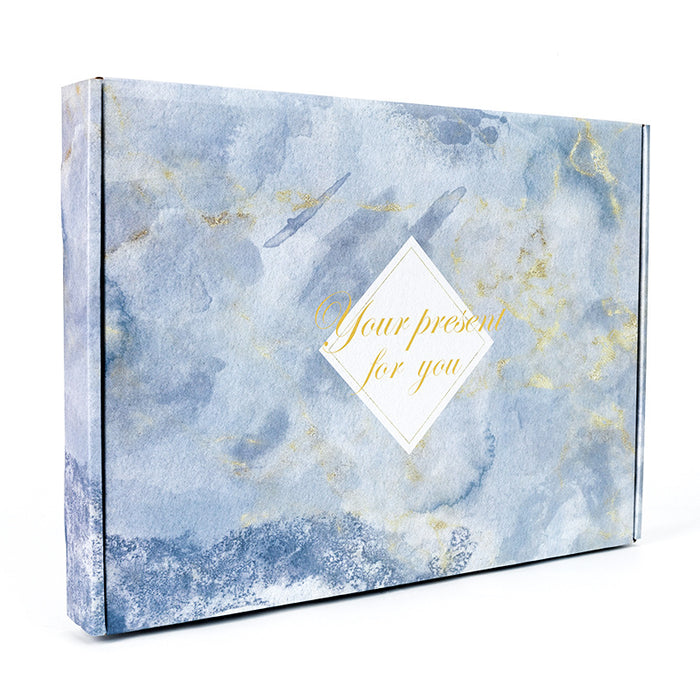 Colored Mailer Boxes, Rectangular Carton Fruit Gift Box for Shipping, Corrugated Packaging Mailing Boxes for Small Business